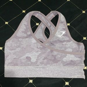 Gymshark Camo Sports bra